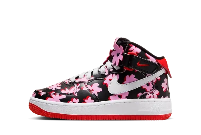 Nike Air Force 1 Mid EasyOn SE 'Flower Power' (GS)