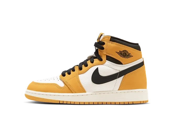 Jordan 1 Retro High OG Yellow Ochre (GS)