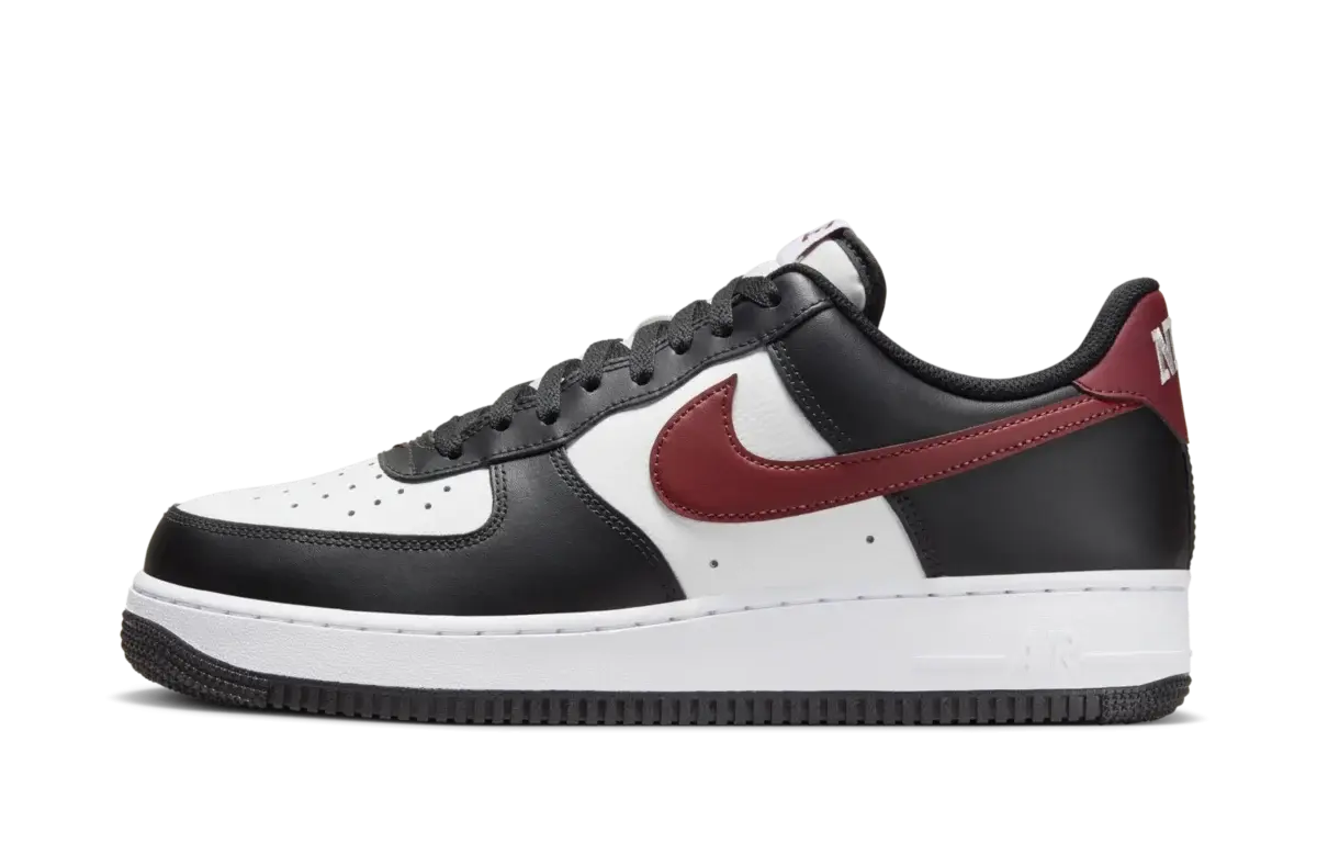 Nike Air Force 1 '07 'Black Red'