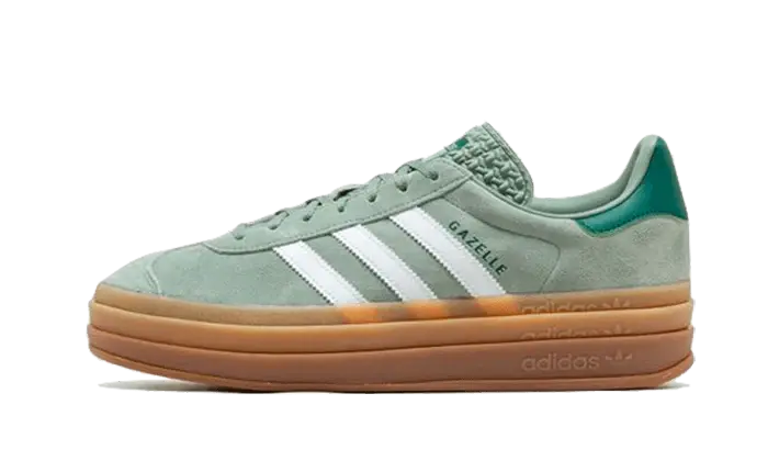 adidas Gazelle Bold Silver Green Gum (W)