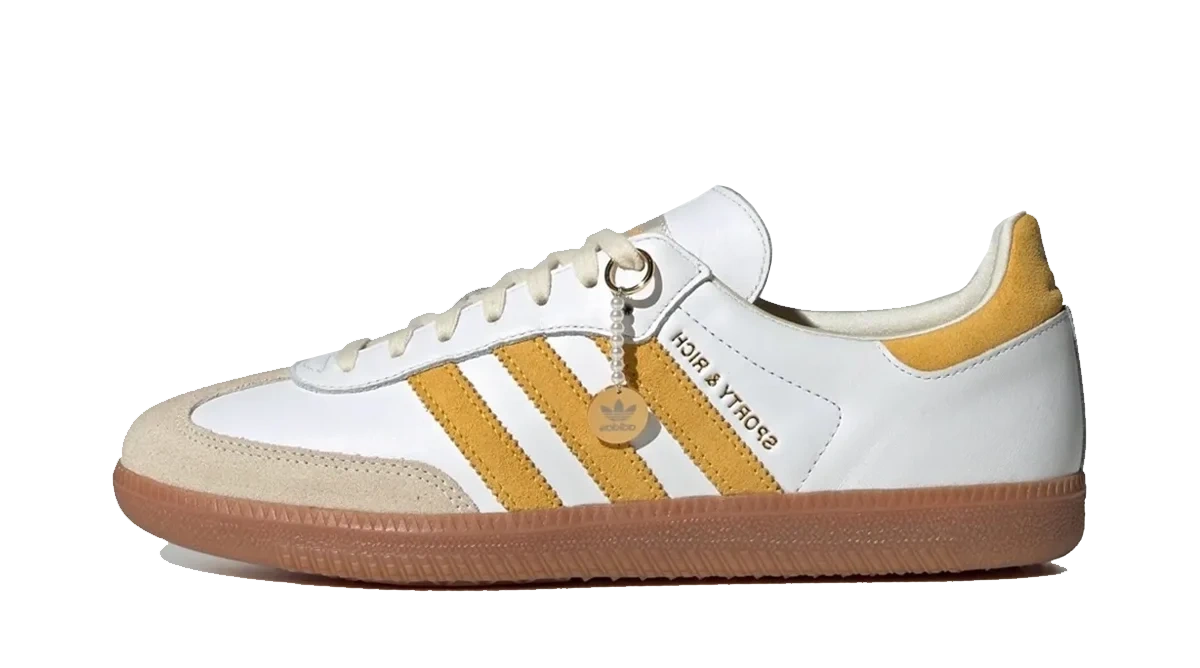 adidas Samba Sporty & Rich White Bold Gold
