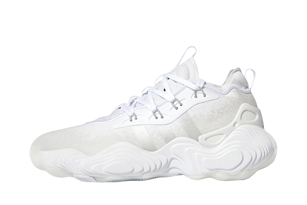 adidas Trae Young 3 'White Silver Metallic' productfoto
