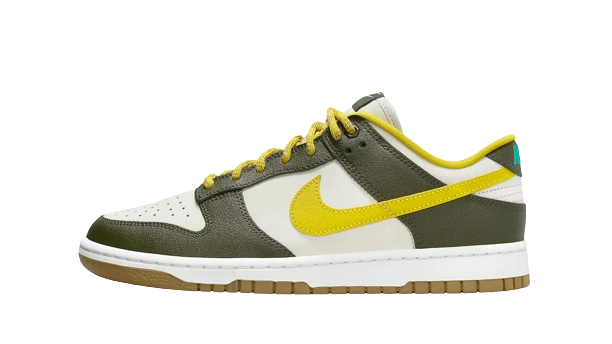 Nike Dunk Low Retro Premium Cargo Khaki Vivid Sulfur product photo