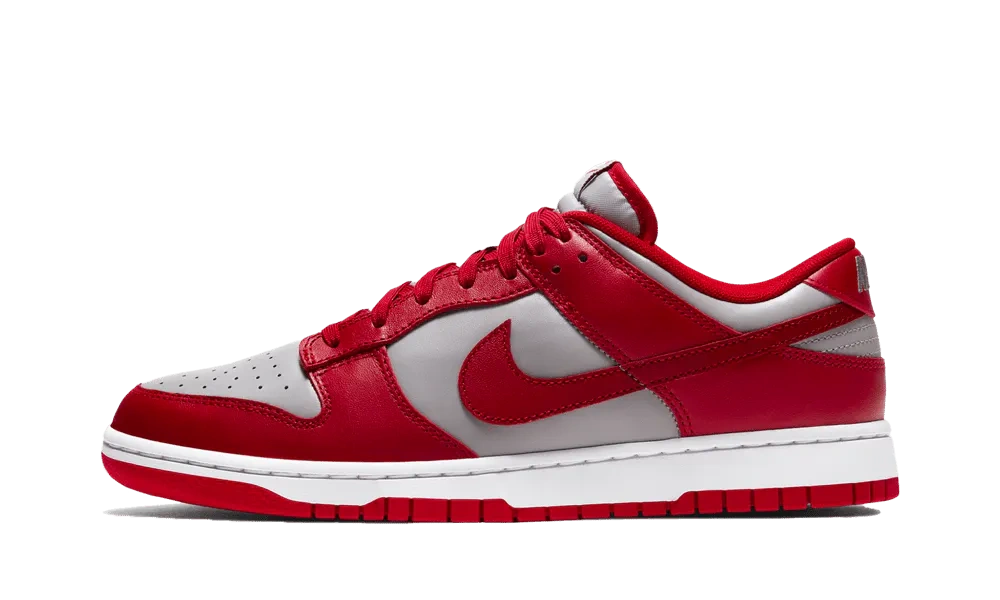 Nike Dunk Low Retro Medium Grey Varsity Red UNLV (2021) product photo