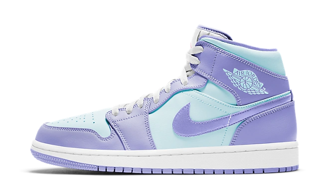 Photo du produit Jordan 1 Mid Purple Aqua