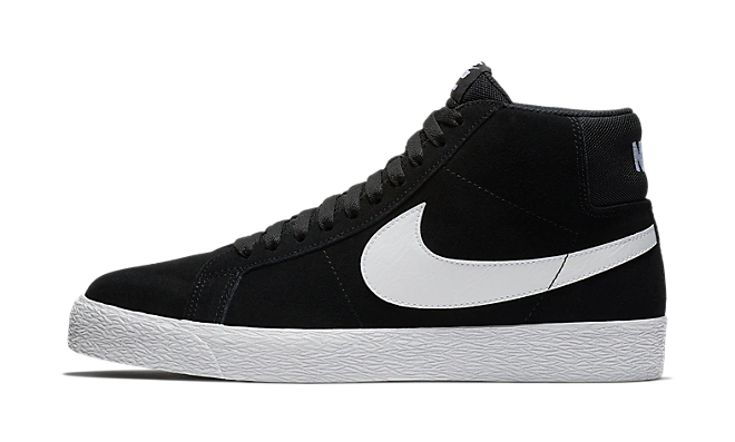 Nike SB Zoom Blazer Mid Black White Produktfoto