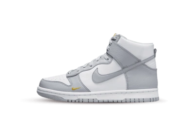 Nike Dunk High Next Nature Wolf Grey Marigold (GS) product photo