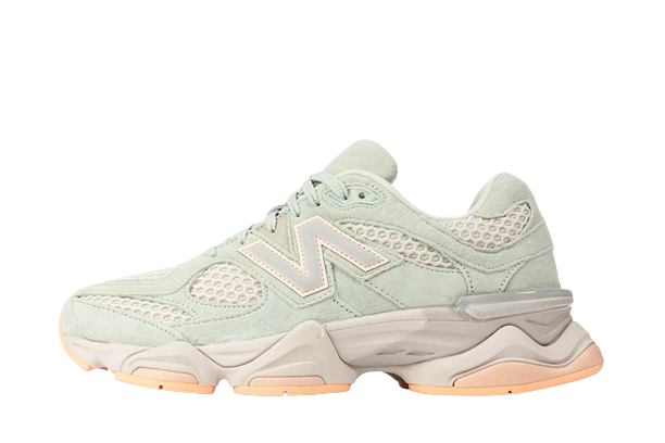 Photo du produit New Balance 9060 The Whitaker Group Missing Pieces Silver Moss Green