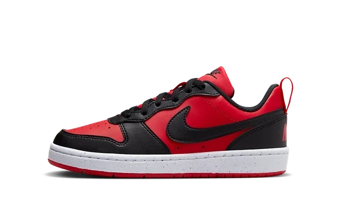 Foto del prodotto Nike Court Borough Low Recraft 'Black University Red' (GS)