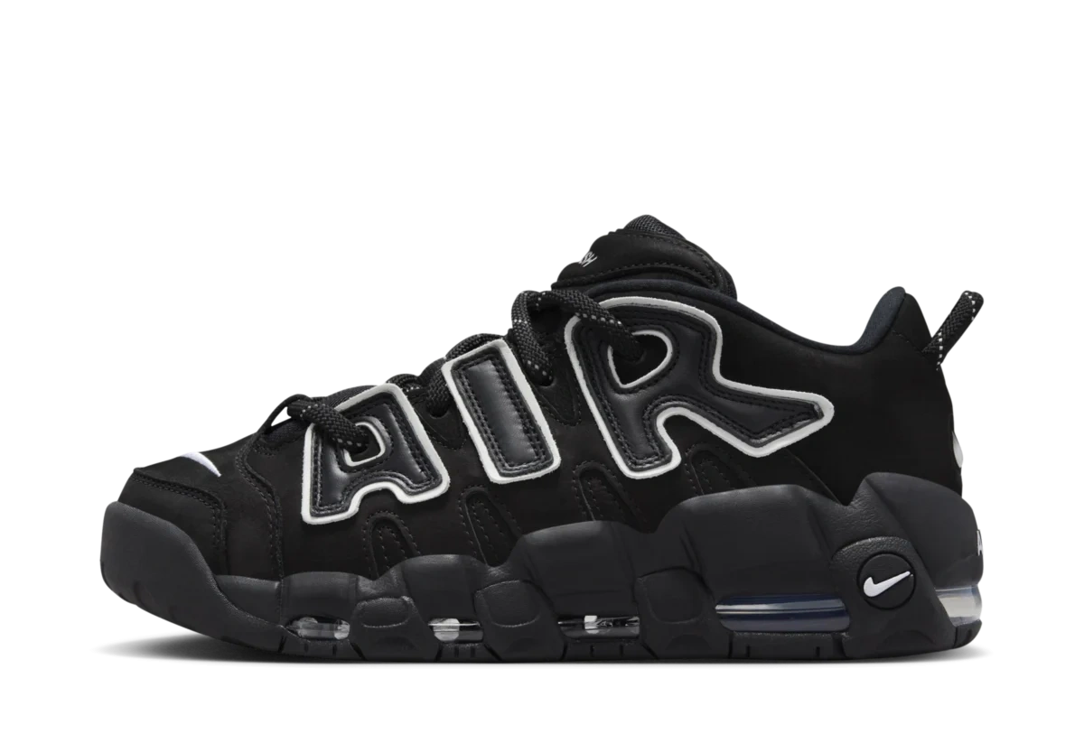 Nike Air More Uptempo Low AMBUSH Black Produktfoto