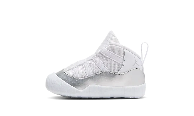 Jordan 11 Crib Bootie White Platinum (I) productfoto