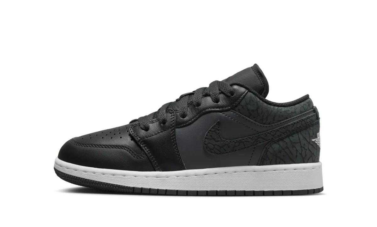 Photo du produit Air Jordan 1 Low SE 'Black Elephant' (GS)