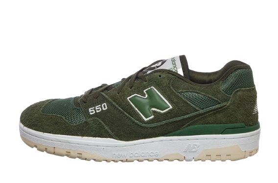 New Balance 550 Suede Nori