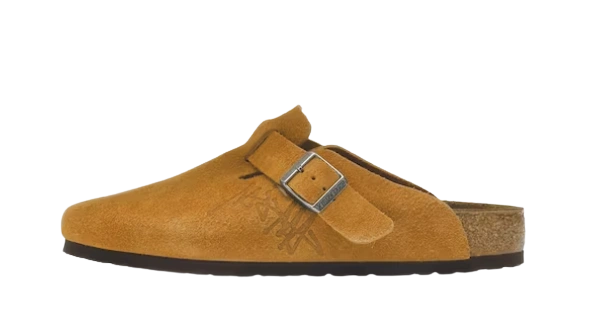 Birkenstock Boston Clog Stussy Caramel (2021) product photo