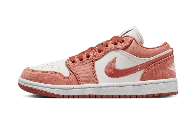 Photo du produit Jordan 1 Low SE Canvas Sky J Orange (W)