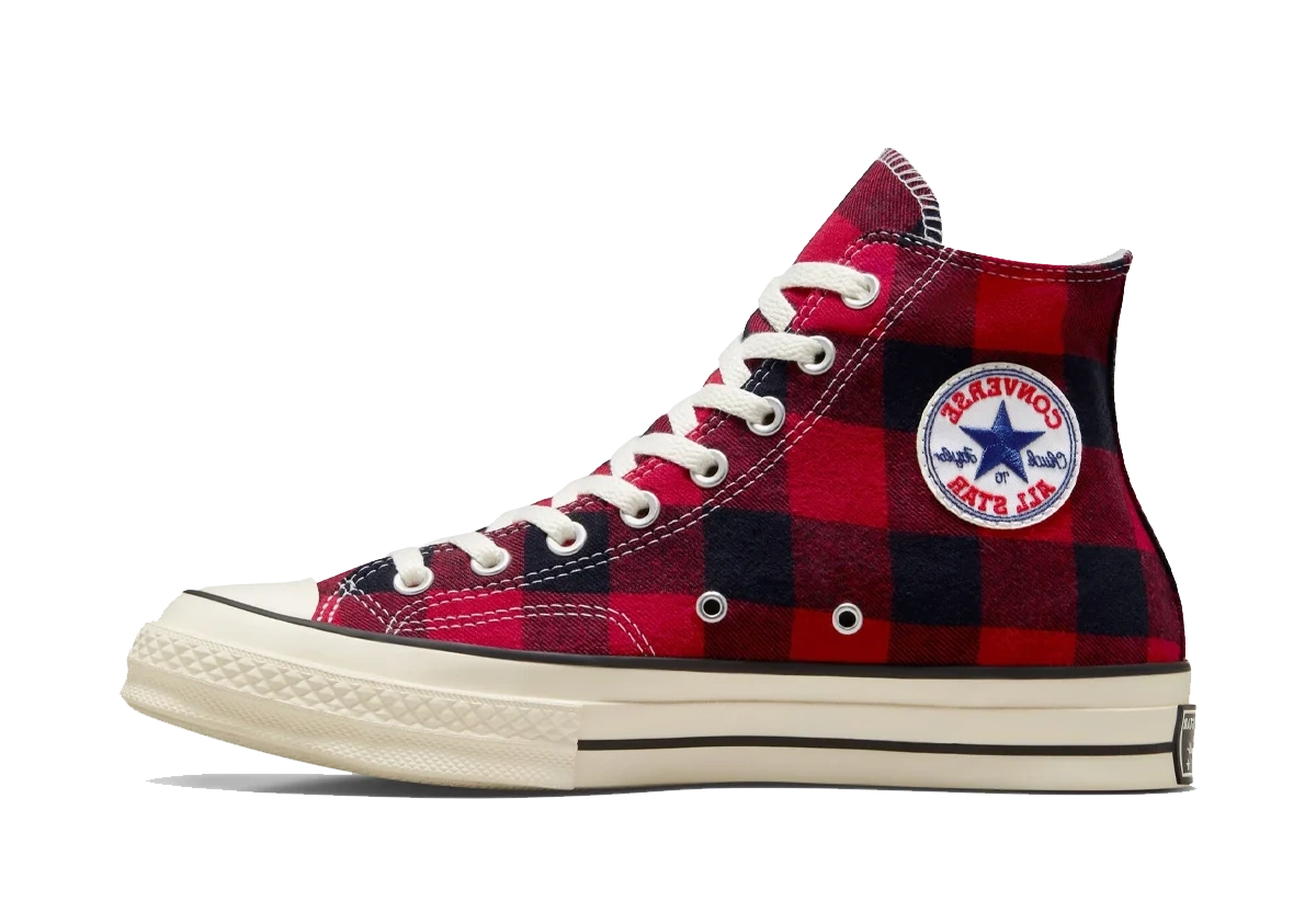 Converse Chuck 70 High Upcycled 'Red' productfoto