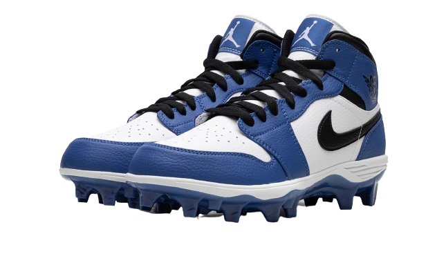 Jordan 1 Mid TD Cleat Game Royal - Image 1