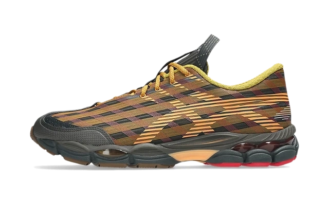 Foto del prodotto ASICS US8-S Gel-SJ33 Kiko Kostadinov Black Coffee Orange Lily