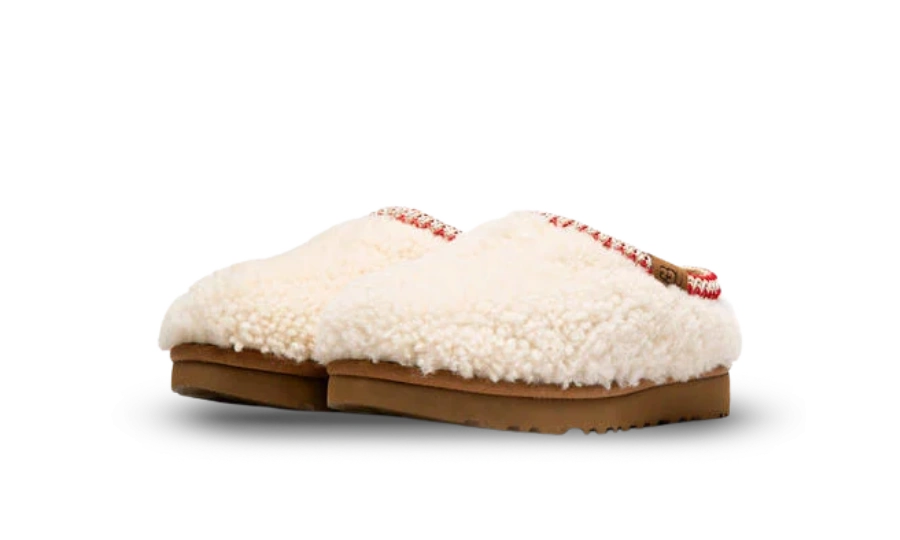 UGG Tasman Maxi Curly Slipper Natural Women's(W) - Image 1