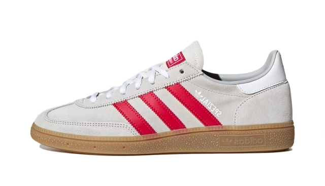 adidas Handball Spezial Liverpool FC x 'Grey Two & Strawberry Red' productfoto