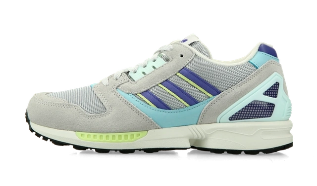 adidas ZX 8000 Grey Purple Semi Frozen Lemon Produktfoto