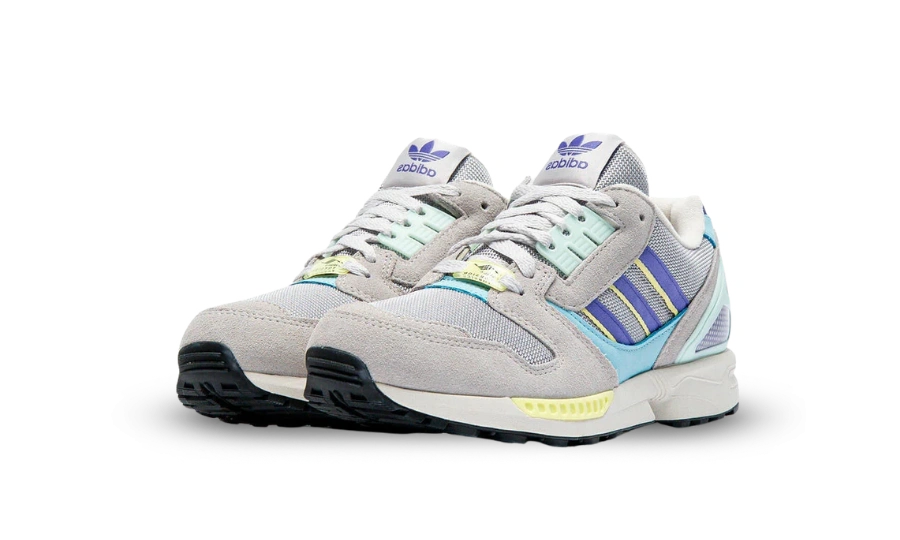 adidas ZX 8000 Grey Purple Semi Frozen Lemon - Image 1