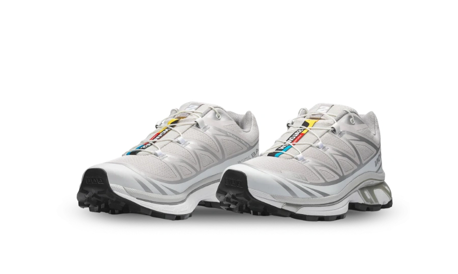Salomon XT-6 Lunar Rock Silver White - Image 1