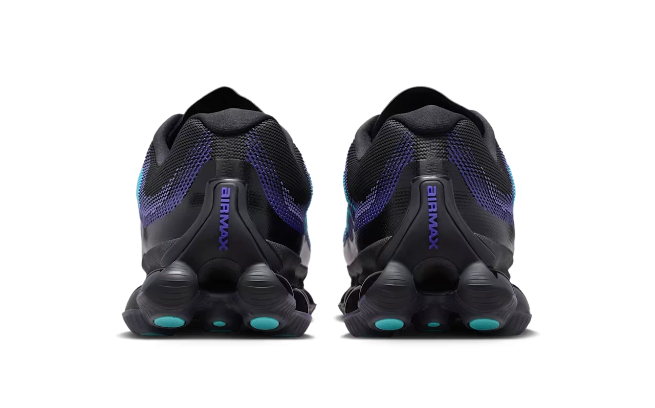 Nike Air Liquid Max Black Radiant Blue - Image 2
