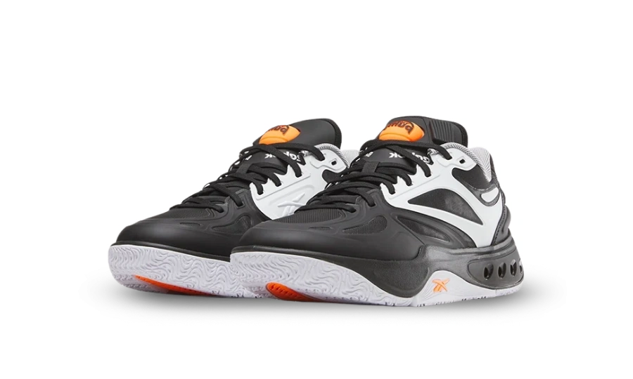 Reebok Engine A Pump White Black Orange - Image 1