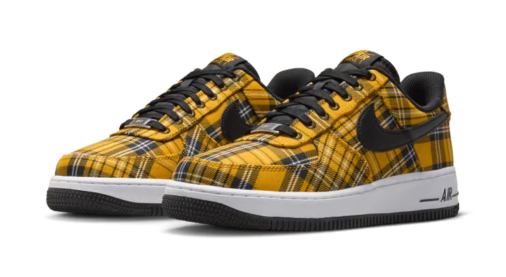 Nike Air Force 1 Low Clueless Yellow Plaid (W) - Image 2