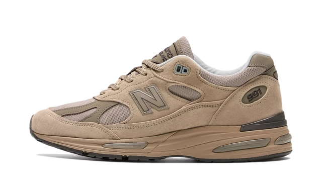 New Balance 991v2 MiUK Walnut Shitake productfoto