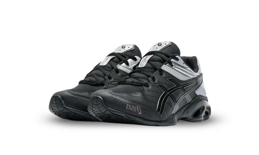 ASICS GEL-KINETIC FR 'Black & Pure Silver - Image 1