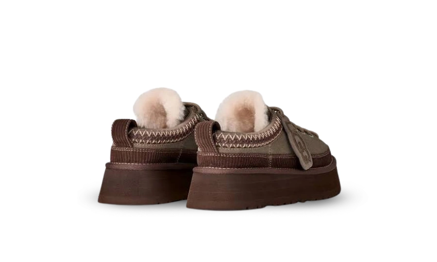 UGG Heritage Lace-Up Slipper 'Dried Oregano' (W) - Image 1