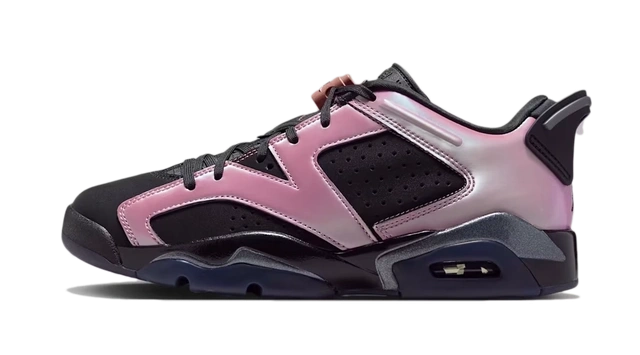 Jordan 6 Retro Low Black Desert Berry (W) productfoto