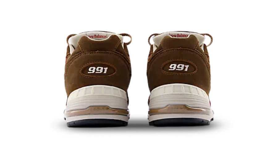 New Balance 991v1 Luxe Suede MiUK Cocoa - Image 1