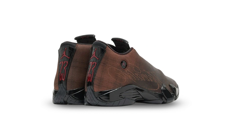 Jordan 14 Retro Mowalola Burnt Red - Image 1