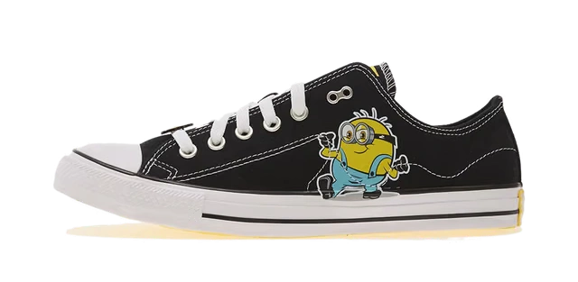 Converse Chuck Taylor All Star Low Minions Black productfoto