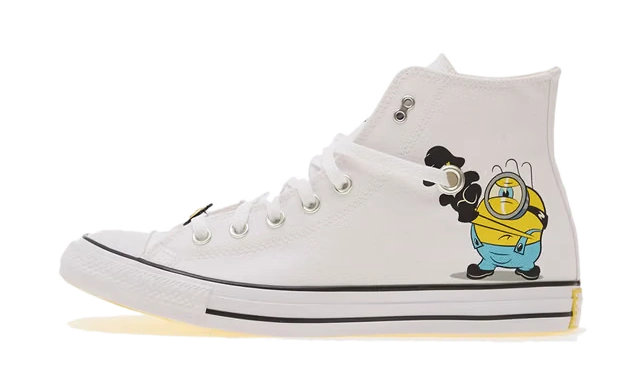 Converse Chuck Taylor All Star Hi Minions White productfoto