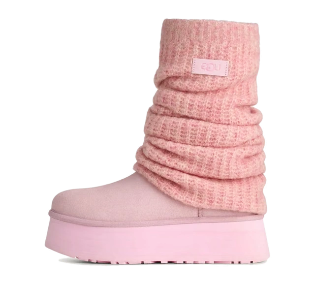 Photo du produit UGG® Classic Mini Dipper Legwarmer Boot 'Ribbon Candy' (W)