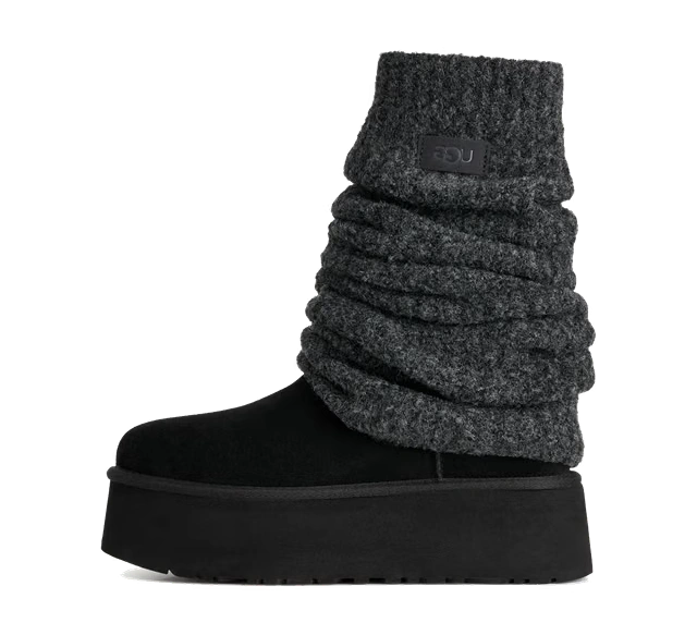 Photo du produit UGG Classic Mini Dipper Legwarmer Boot Black (W)