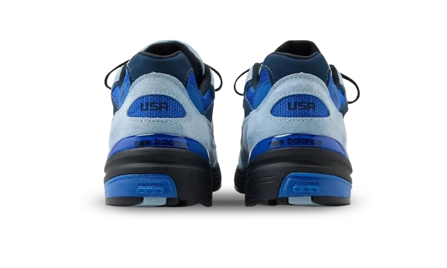 New Balance 992 MiUSA Arctic Grey Blue Gemstone - Image 1