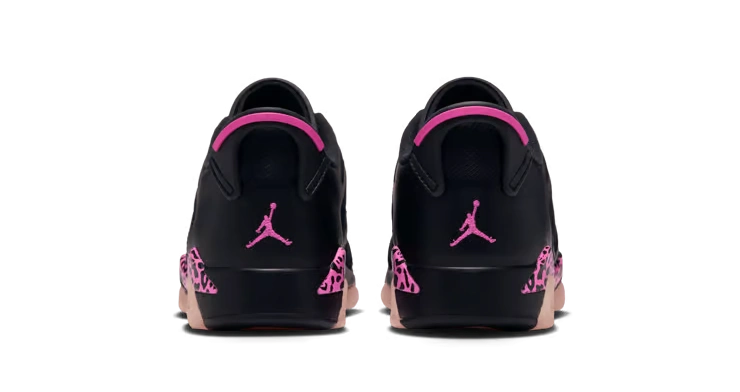 Jordan 6 Retro Low Black Fierce Pink (GS) - Image 2