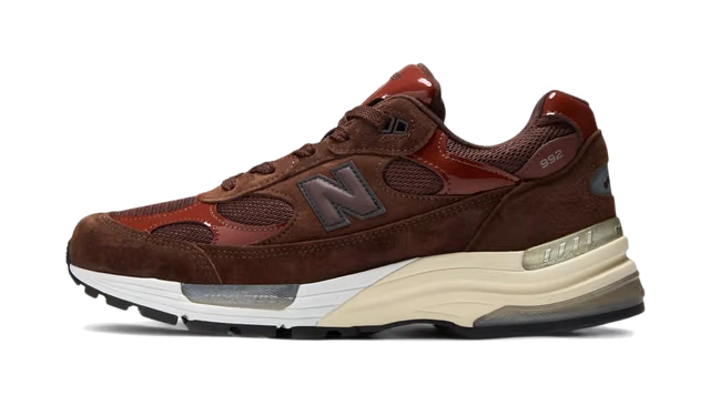 New Balance 992 MiUSA Aminé Chocolate Amber productfoto