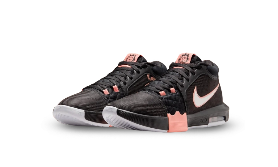 Nike LeBron Witness 8 Black Apricot Agate White - Image 1