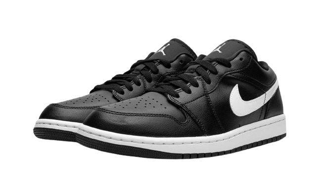 Jordan 1 Low Black White (2022) (W) - Image 1