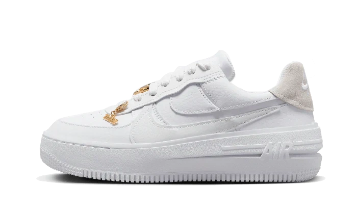 Foto del prodotto Nike Air Force 1 Low PLT.AF.ORM Bling White Metallic Gold (W)