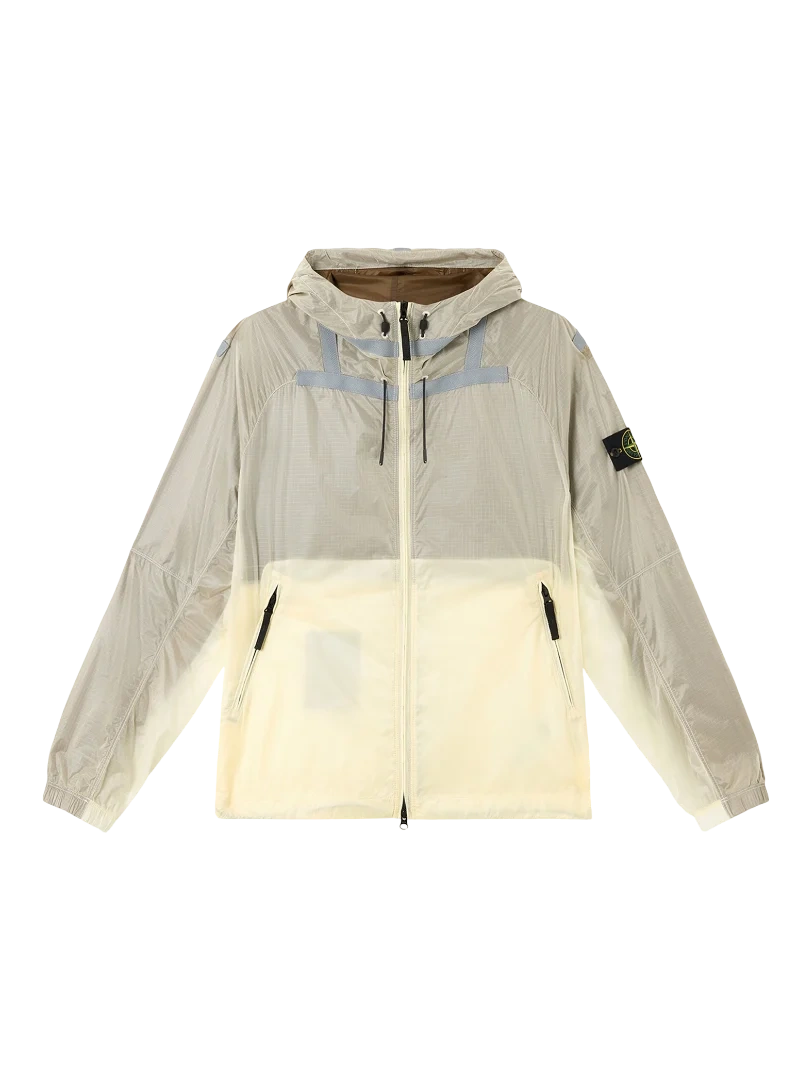 Foto del prodotto Stone Island Light Hooded Jacket Reflective Ivory