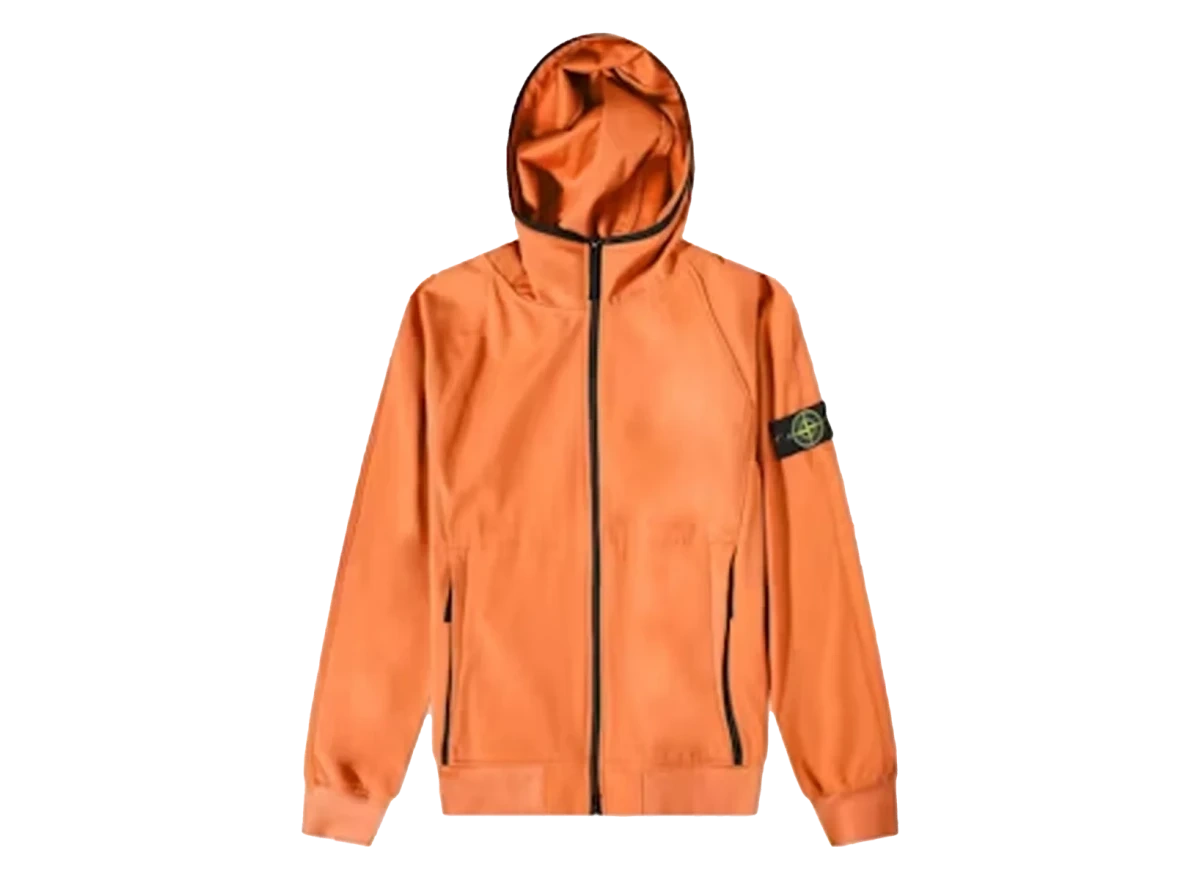 Foto del prodotto Stone Island Light Soft Shell-R Jacket Orange