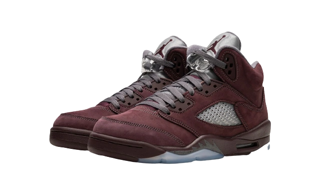 Jordan 5 Retro Burgundy (2023) (GS) - Image 1
