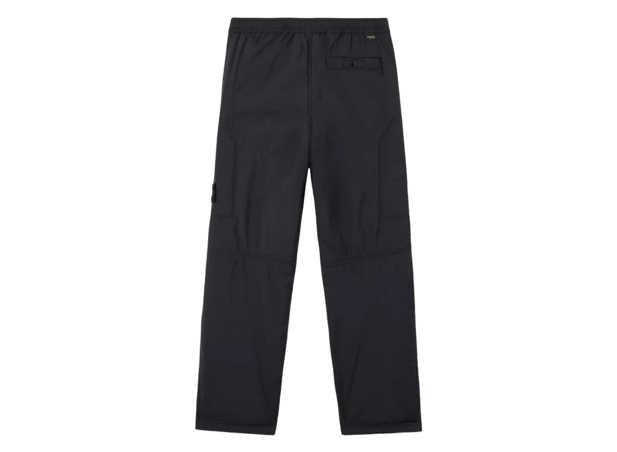 Stone Island Matt Ripstop Cordura Loose Fit Pants Black - Image 1